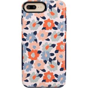 Casely iPhone 6/7/8 Plus Case | Pura Vida | Tropical Dreams | Essential Slim Dual-Layer Protective Design(Field of Flowers | Pastel Floral)