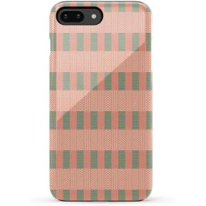 Casely iPhone 6/7/8 Plus Case | Pura Vida | Tropical Dreams | Essential Slim Dual-Layer Protective Design(Grand Cabana | Palm Beach)