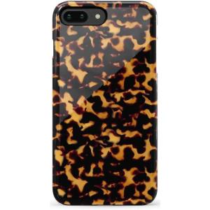 Casely iPhone 6/7/8 Plus Case | Pura Vida | Tropical Dreams | Essential Slim Dual-Layer Protective Design(Shell Shocked | Tortoise Print)
