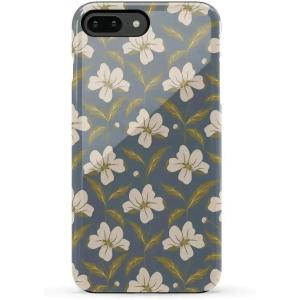 Casely iPhone 6/7/8 Plus Case | Pura Vida | Tropical Dreams | Essential Slim Dual-Layer Protective Design(The Boyfriend Collection | Lei’d Back)