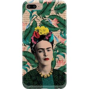 Casely iPhone 6/7/8 Plus Case | Something’s Fishy | Navy Blue & Yellow Fish Print | Classic Ultra Slim Design(Find Your Muse | Frida Kahlo Portrait)