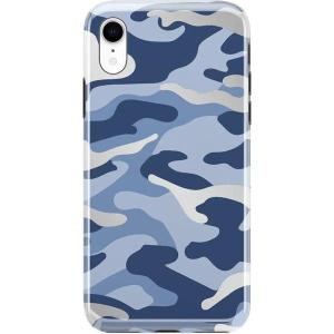 Casely iPhone 6/7/8 Plus Case | Something’s Fishy | Navy Blue & Yellow Fish Print | Classic Ultra Slim Design(In Formation | Metallic Blue Camo)