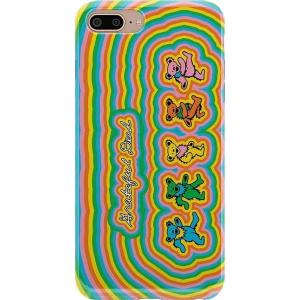 Casely iPhone 6/7/8 Plus Case | Something’s Fishy | Navy Blue & Yellow Fish Print | Classic Ultra Slim Design(In the Groove | Grateful Dead Dancing Bears)