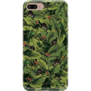 Casely iPhone 6/7/8 Plus Case | Something’s Fishy | Navy Blue & Yellow Fish Print | Classic Ultra Slim Design(Sneaky Monkeys | Frida Kahlo Jungle Floral)