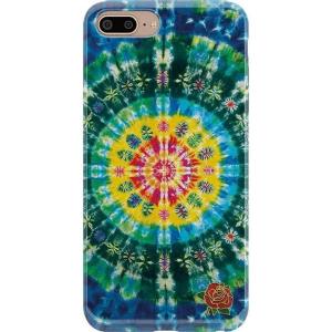 Casely iPhone 6/7/8 Plus Case | Something’s Fishy | Navy Blue & Yellow Fish Print | Classic Ultra Slim Design(Veneta Tapestry | Grateful Dead Tie Dye)