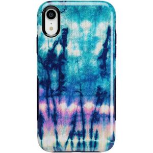 Casely iPhone XR Case | Goth Girlie | Black Bows | Essential Slim Dual-Layer Protective Design(Do or Dye | Acid Wash Tie Dye)