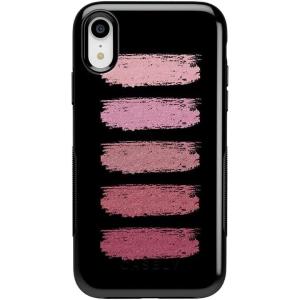 Casely iPhone XR Case | Goth Girlie | Black Bows | Essential Slim Dual-Layer Protective Design(Insta Famous! | Makeup Swatch)