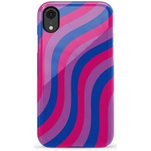 Casely iPhone XR Case | Goth Girlie | Black Bows | Essential Slim Dual-Layer Protective Design(Love Wins | Pride)