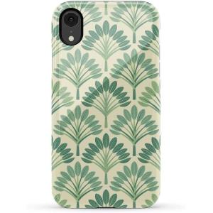 Casely iPhone XR Case | Goth Girlie | Black Bows | Essential Slim Dual-Layer Protective Design(Palm Royale | Palm Beach)