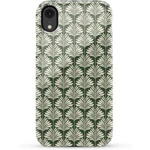 Casely iPhone XR Case | Goth Girlie | Black Bows | Essential Slim Dual-Layer Protective Design(The Boyfriend Collection | Cabana Nights)