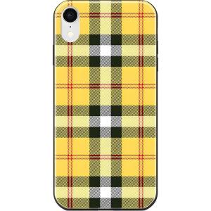 Casely iPhone XR Case | in Formation | Metallic Blue Camo | Classic Ultra Slim Design(As if! | Yellow Plaid)