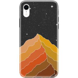 Casely iPhone XR Case | in Formation | Metallic Blue Camo | Classic Ultra Slim Design(Mountain Starlight | Night Skies)