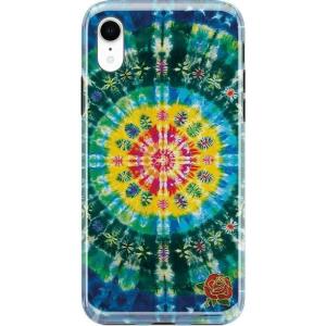 Casely iPhone XR Case | in Formation | Metallic Blue Camo | Classic Ultra Slim Design(Veneta Tapestry | Grateful Dead Tie Dye)