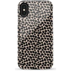 Casely iPhone X/XS Case | Cupid’s Canvas | Periwinkle Floral | Essential Slim Dual-Layer Protective Design(Lost in Spots | Cheetah Print)
