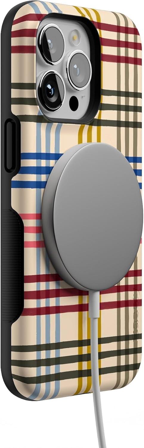 imageCasely iPhone 13 Pro Case Cheer Kitty and Vibe Holiday Bold Protective Design MagSafe Compatible Design