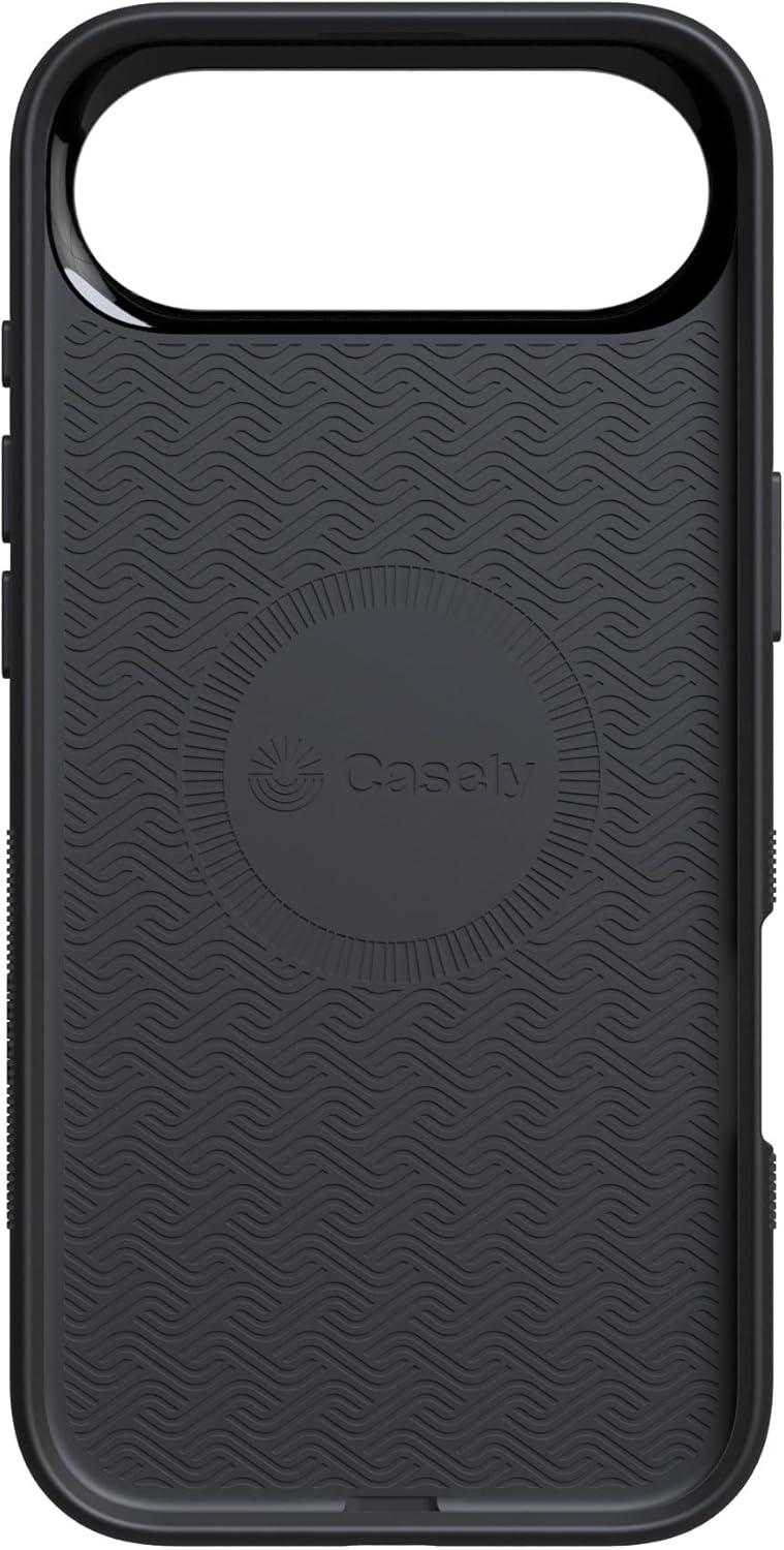 imageCasely iPhone 15 Pro Case Heart Noir Tiny Hearts Bold Protective Design MagSafe Compatible DesignLovebug Mauve Hearts