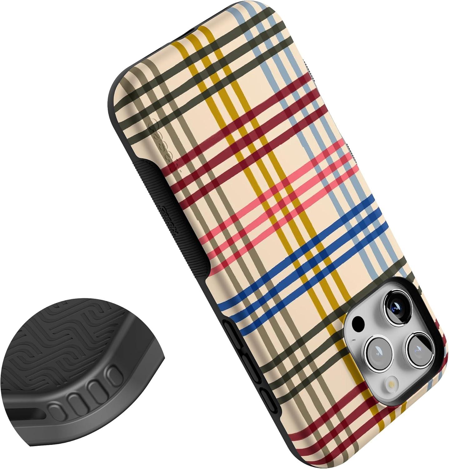 imageCasely iPhone 16 Pro Case Cheer Kitty and Vibe Holiday Bold Protective Design MagSafe Compatible Design