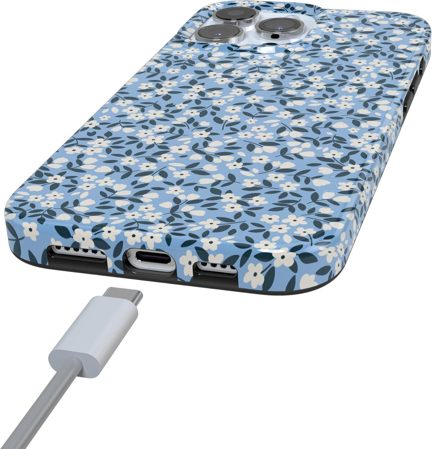 imageCasely iPhone 16 Pro Max Case  Garden Party  Mushroom Floral  Compatible with MagSafe  Classic Ultra Slim DesignPicking Daisies  Cottagecore