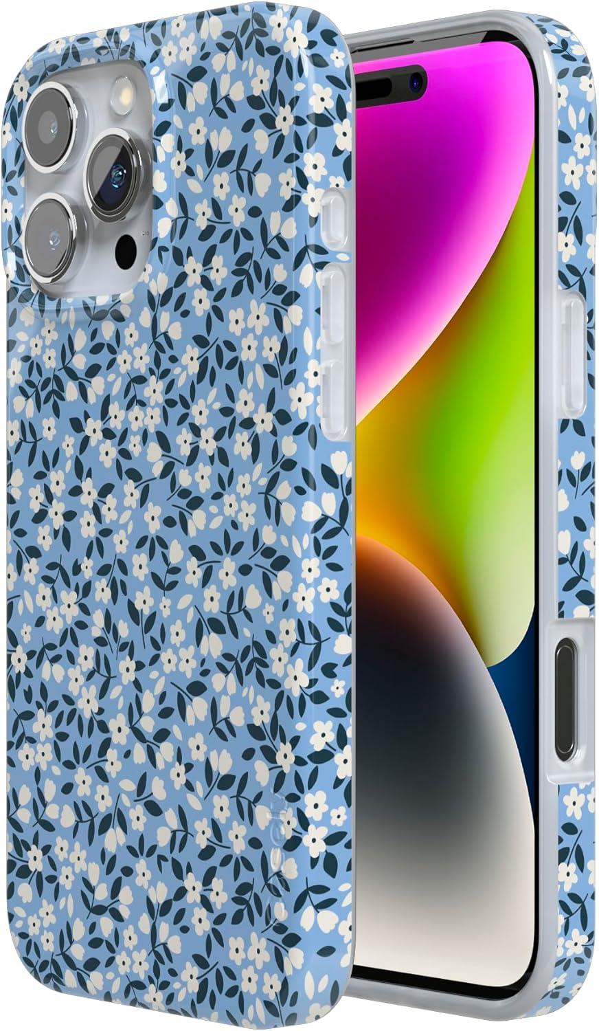 imageCasely iPhone 16 Pro Max Case  Garden Party  Mushroom Floral  Compatible with MagSafe  Classic Ultra Slim DesignPicking Daisies  Cottagecore