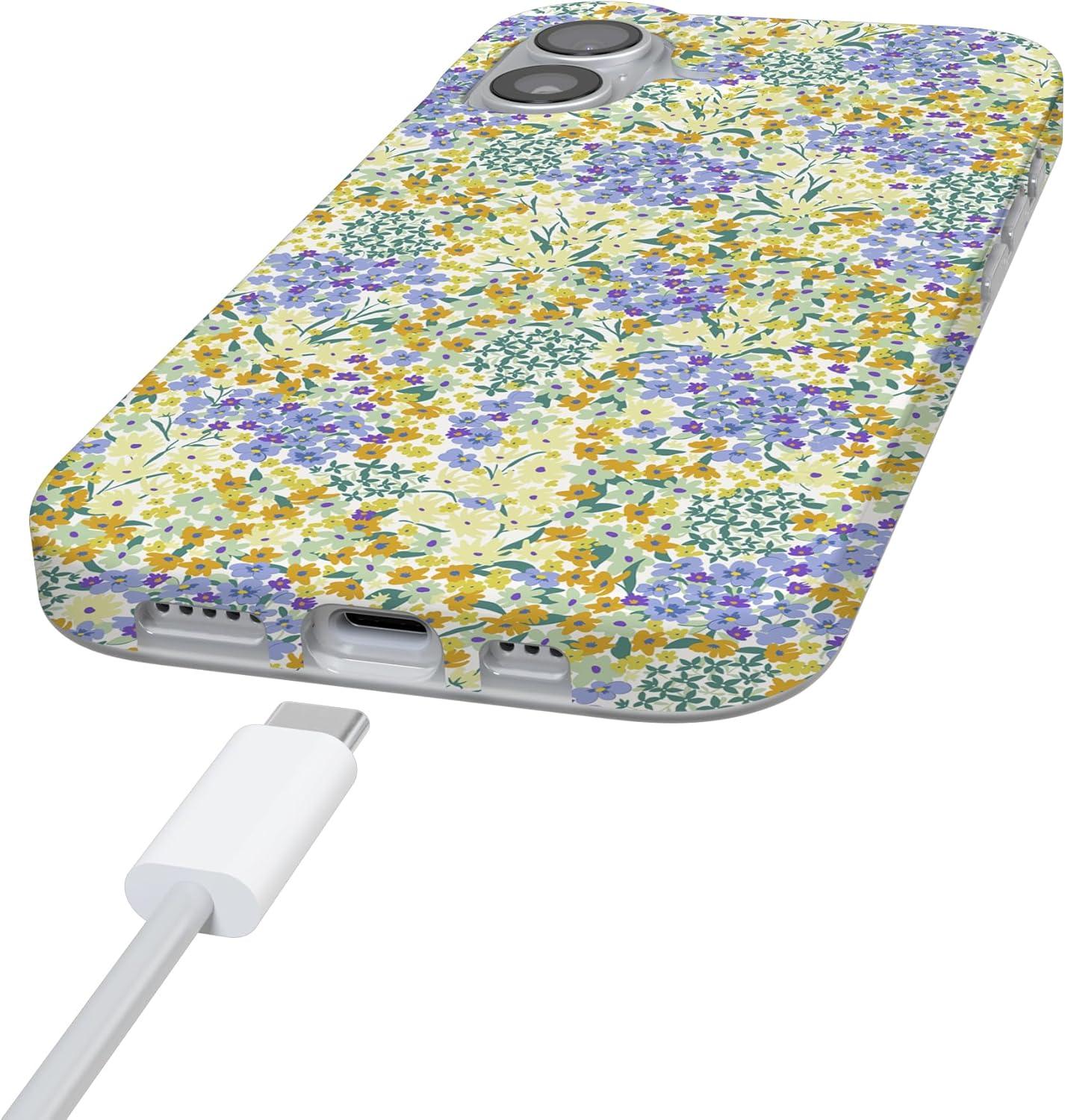 imageCasely iPhone 17 Case  Royal Flush  French Deck  Compatible with MagSafe  Classic Ultra Slim DesignDream Garden  Cottagecore