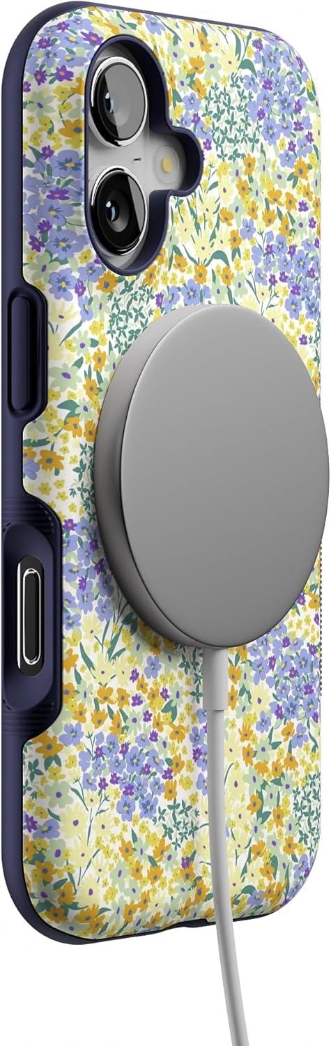 imageCasely iPhone 17 Case  Spot On  Dotted Animal Print  Bold Protective Design  Compatible with MagSafeDream Garden  Cottagecore