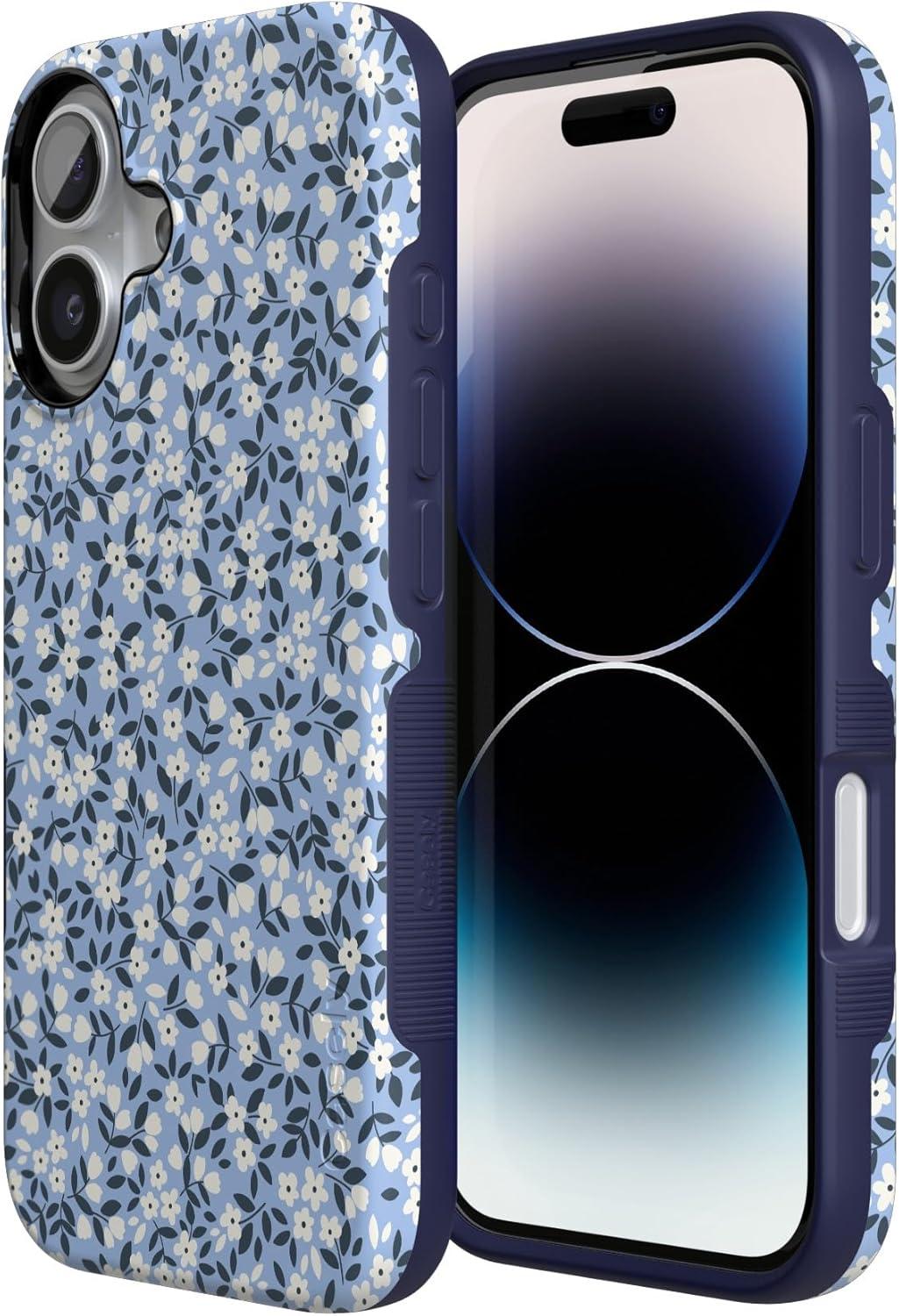 imageCasely iPhone 17 Case  Spot On  Dotted Animal Print  Bold Protective Design  Compatible with MagSafePicking Daisies  Cottagecore