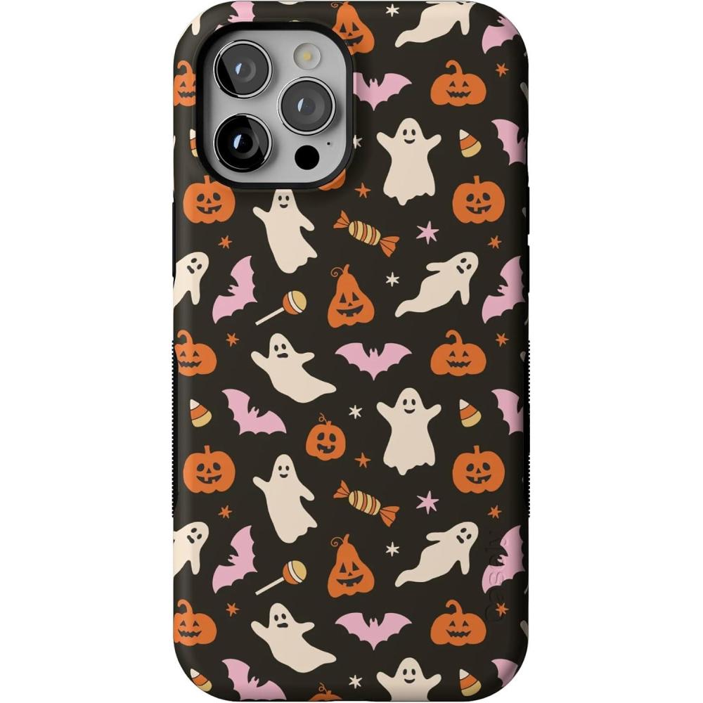 imageCasely iPhone 12 Pro Max Case  Trick or Treat  Sweet Halloween  Bold Protective Design  MagSafe Compatible Design