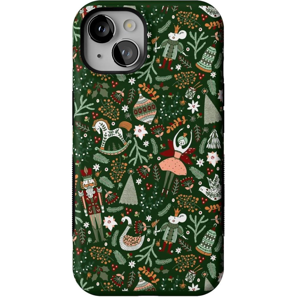 imageCasely iPhone 13 Case  Sugar Plum Fairy  Winter Wonderland  Bold Protective Design  MagSafe Compatible Design