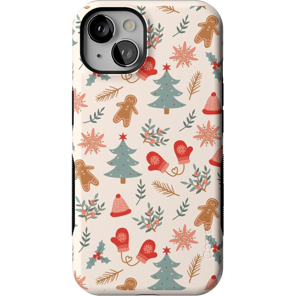 imageCasely iPhone 13 Case  Sugar and Spice  Holiday Cookie  Bold Protective Design  MagSafe Compatible Design