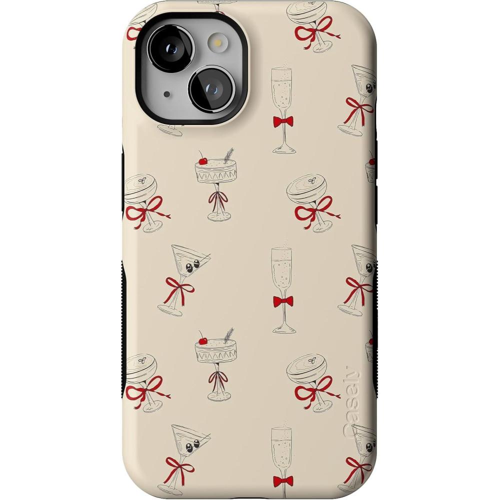 imageCasely iPhone 13 Case  Tini  Kitty and Vibe Holiday  Bold Protective Design  MagSafe Compatible Design