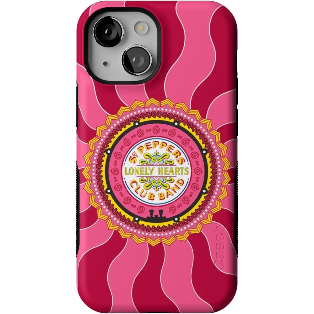 imageCasely iPhone 13 Mini Case  Not a Phase  Clear Flash Tattoo  Compatible with MagSafe  Classic Ultra Slim DesignLonely Hearts Club  The Beatles Sgt Peppers