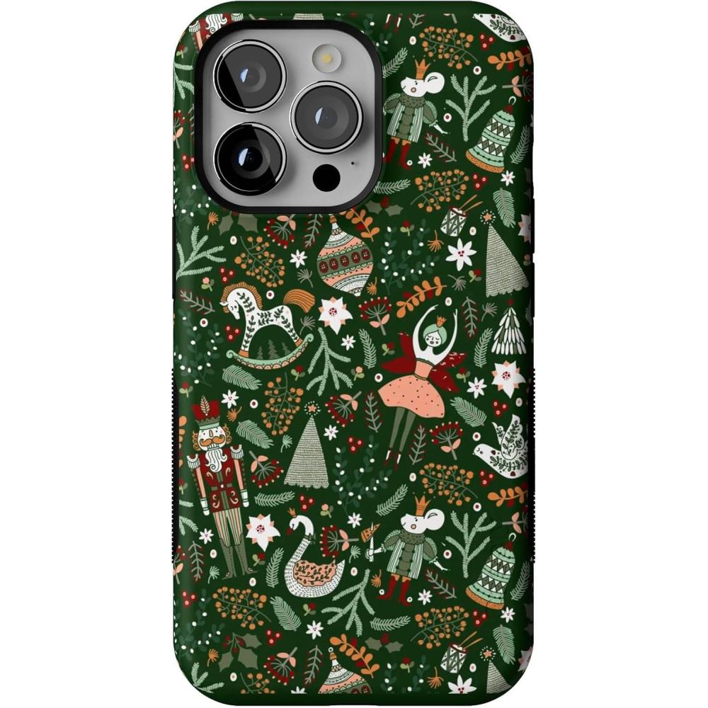 imageCasely iPhone 13 Pro Case  Sugar Plum Fairy  Winter Wonderland  Bold Protective Design  MagSafe Compatible Design