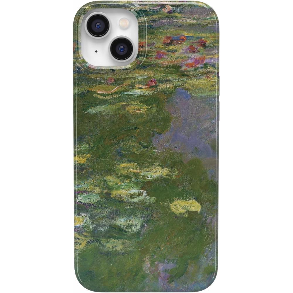 imageCasely iPhone 14 Case  Sage Garden  Green Floral  Compatible with MagSafe  Classic Ultra Slim DesignMonets Water Lilies  The Met Museum