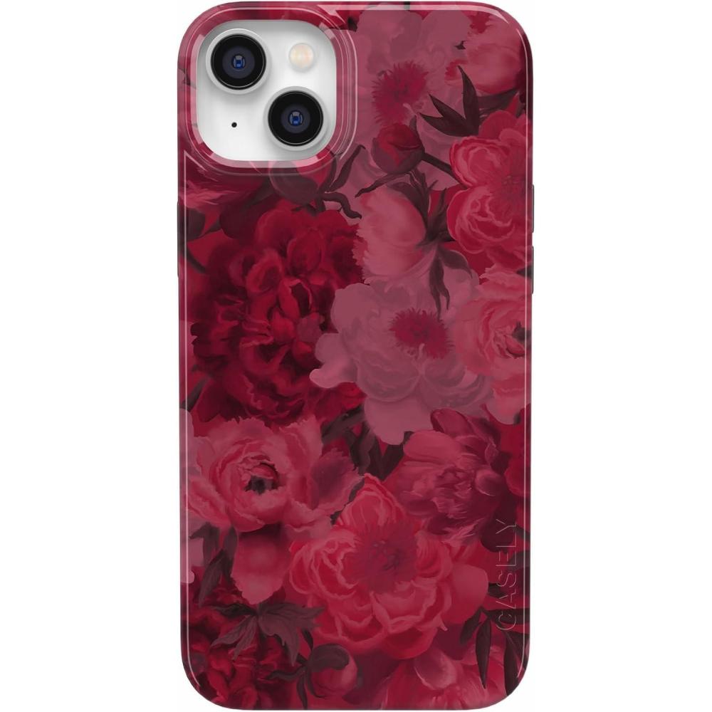 imageCasely iPhone 14 Case  Sage Garden  Green Floral  Compatible with MagSafe  Classic Ultra Slim DesignRomance Novel  Moody Floral
