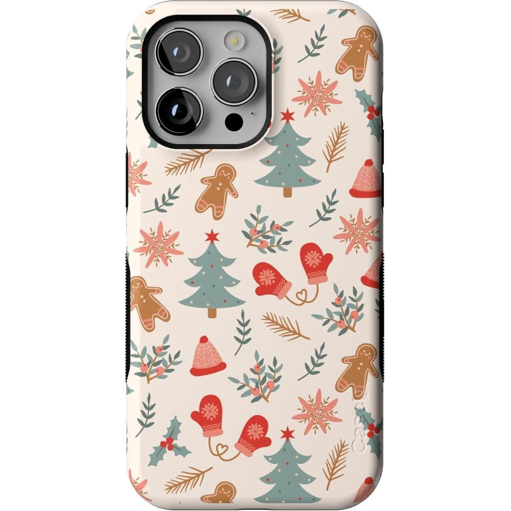 imageCasely iPhone 14 Pro Max Case  Sugar and Spice  Holiday Cookie  Bold Protective Design  MagSafe Compatible Design