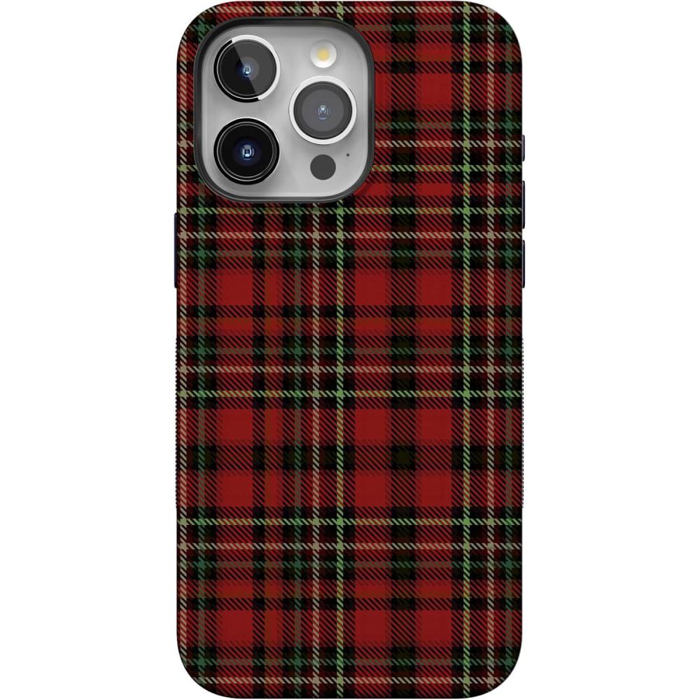 imageCasely iPhone 15 Pro Max Case  Fireside Flannel  Signature Plaid  Bold Protective Design  MagSafe Compatible Design