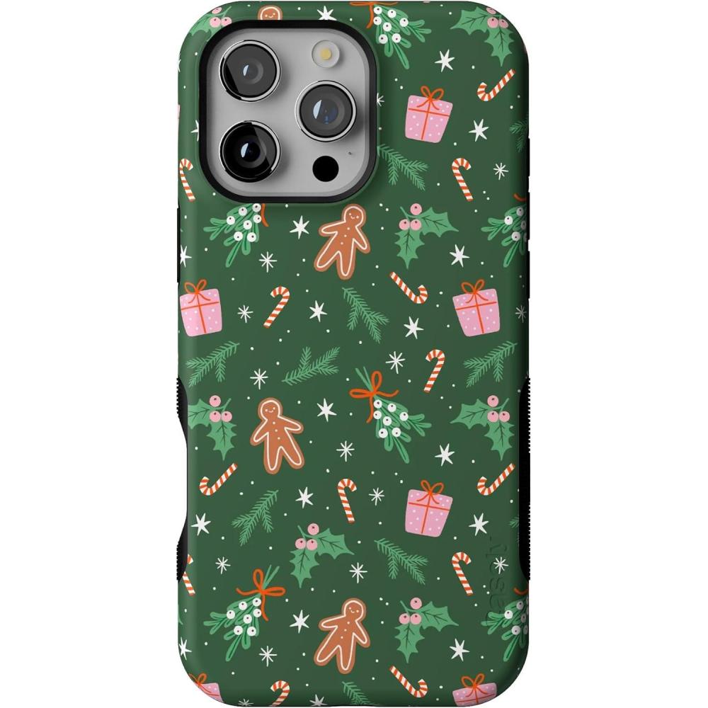 imageCasely iPhone 16 Pro Max Case  Everything Nice  Gingerbread  Bold Protective Design  MagSafe Compatible Design