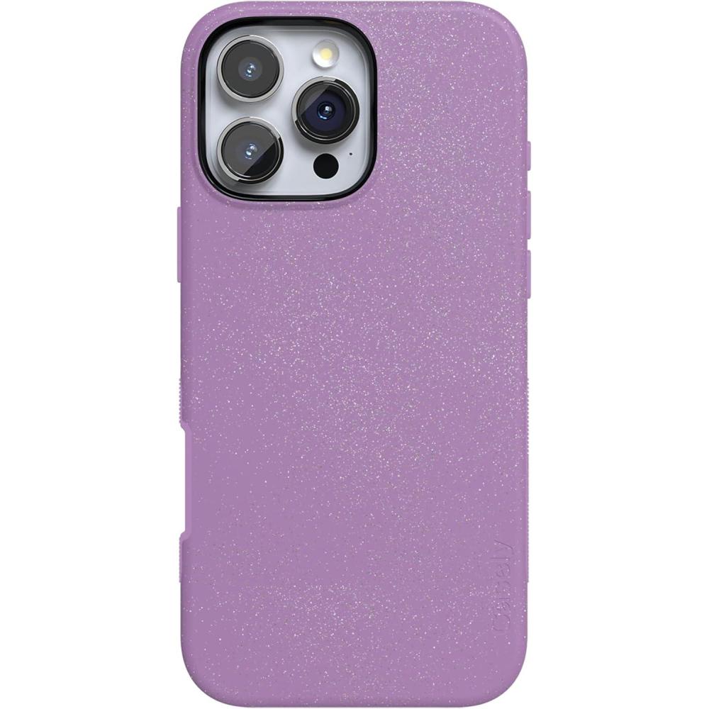 imageCasely iPhone 16 Pro Max Case  Painted Flowers  Frida Kahlo Floral  Bold Protective Design  Compatible with MagSafeLavender Waves  Purple Shimmer