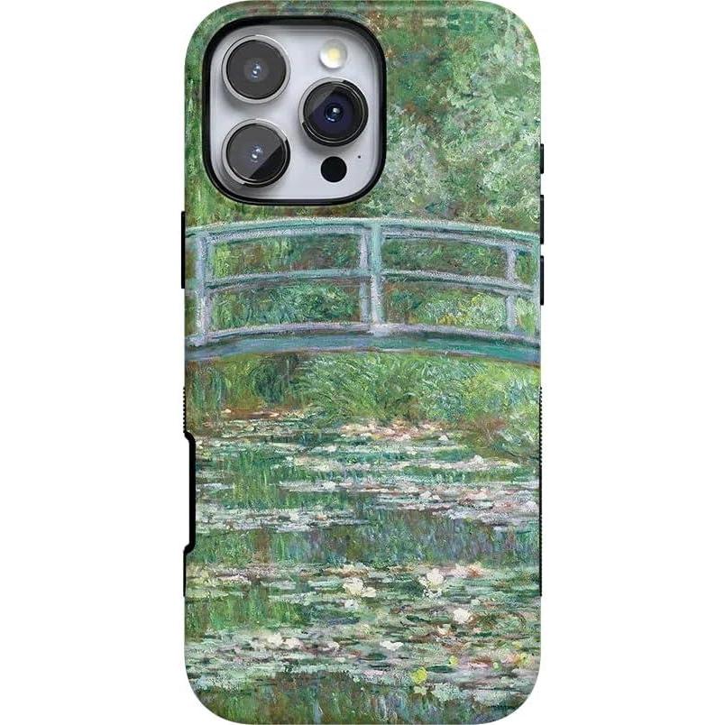 imageCasely iPhone 16 Pro Max Case  Painted Flowers  Frida Kahlo Floral  Bold Protective Design  Compatible with MagSafeMonets Bridge  The Met Museum