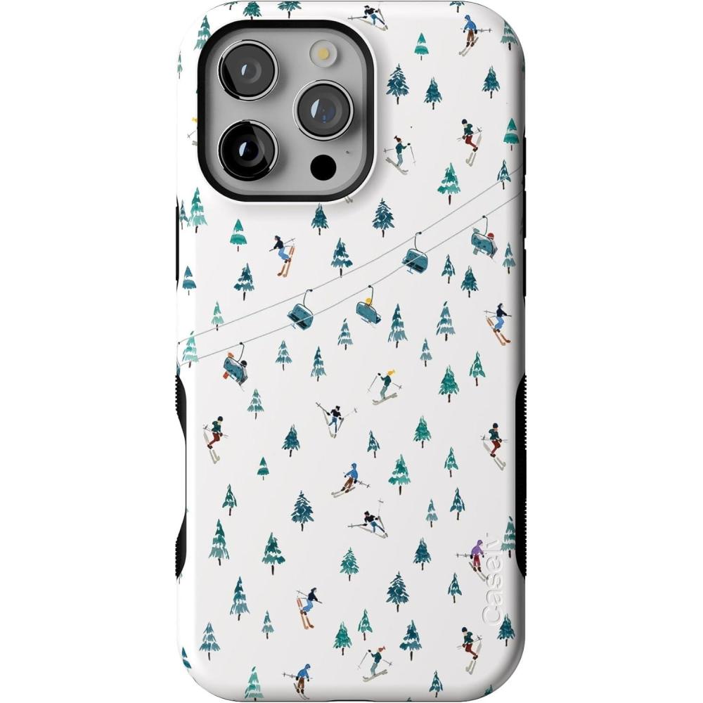 imageCasely iPhone 16 Pro Max Case  Weve Peaked  Aprs Ski Mountains  Bold Protective Design  MagSafe Compatible Design