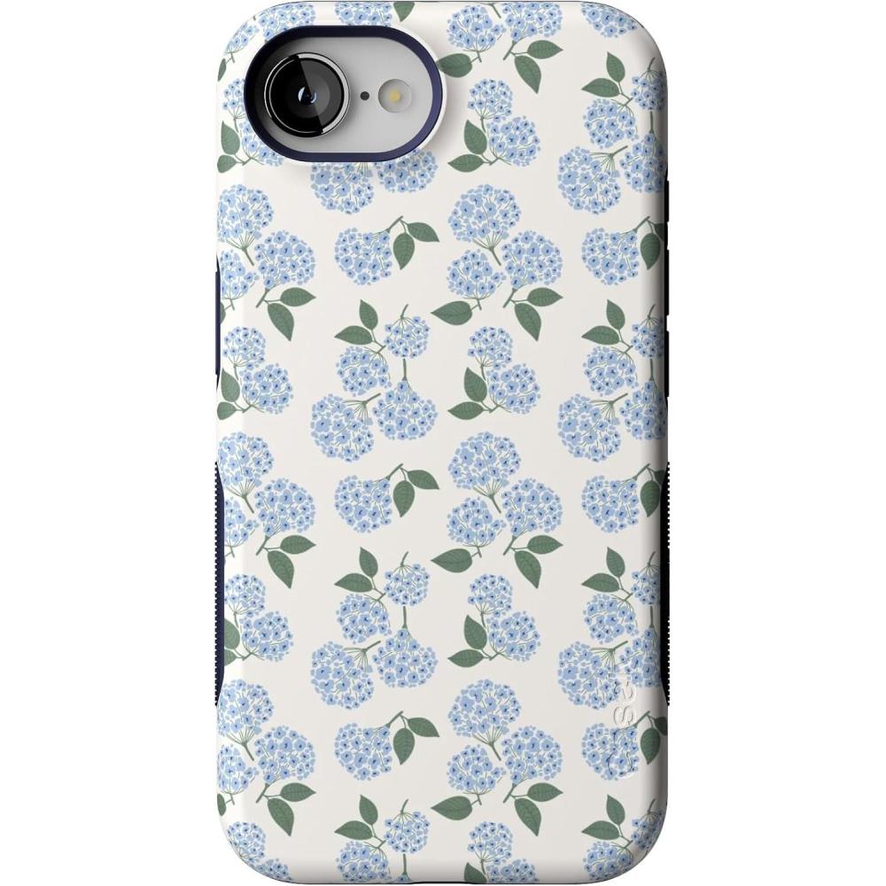 imageCasely iPhone 16e Case  Pandora  The Met Museum  Bold Protective Design  Compatible with MagSafeNantucket Cottage  Blue Hydrangea