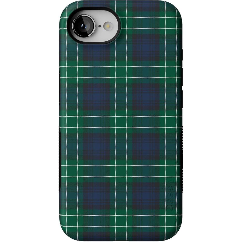 imageCasely iPhone 16e Case  Spruce  Kitty and Vibe Holiday  Bold Protective Design  MagSafe Compatible Design