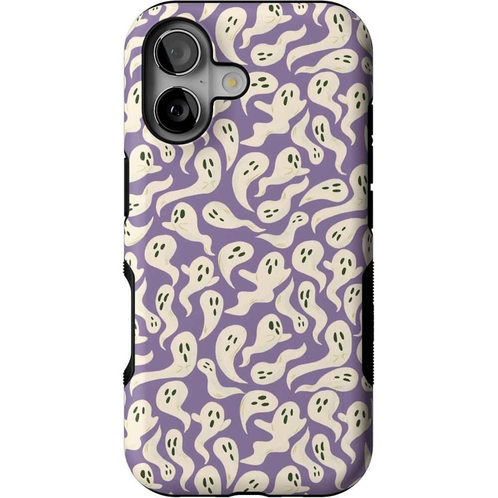 imageCasely iPhone 17 Case All Bood Up Purple Ghost Bold Protective Design MagSafe Compatible Design