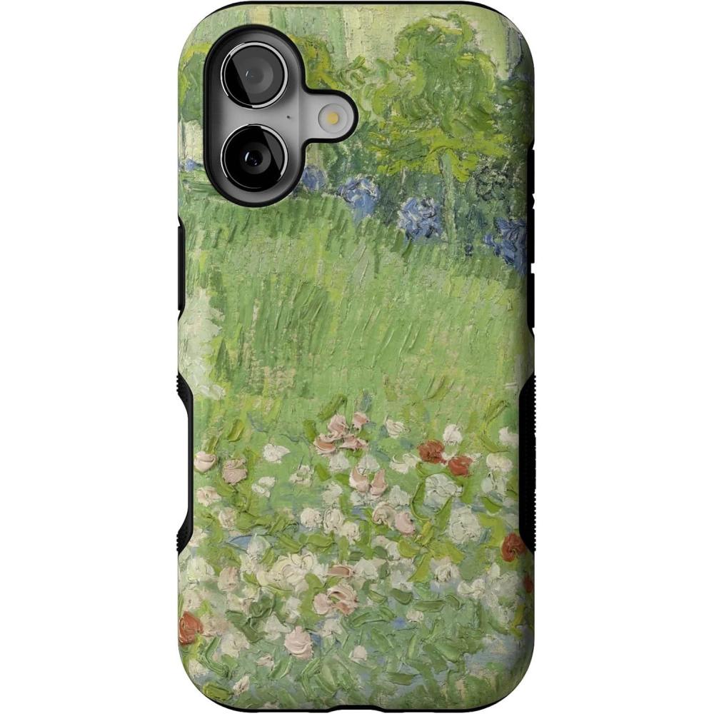 imageCasely iPhone 17 Case  Spot On  Dotted Animal Print  Bold Protective Design  Compatible with MagSafeVan Gogh  Vincents Admired Garden