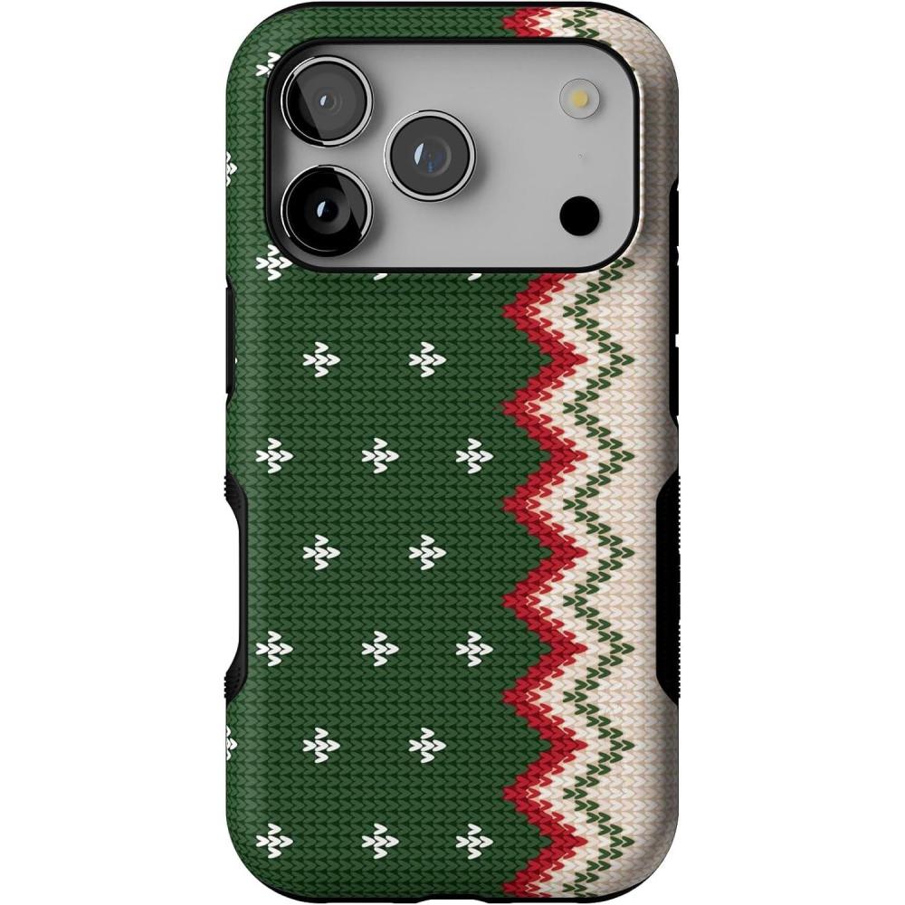 imageCasely iPhone 17 Pro Case  Grandpas Sweater  Holiday Knit  Bold Protective Design  MagSafe Compatible Design