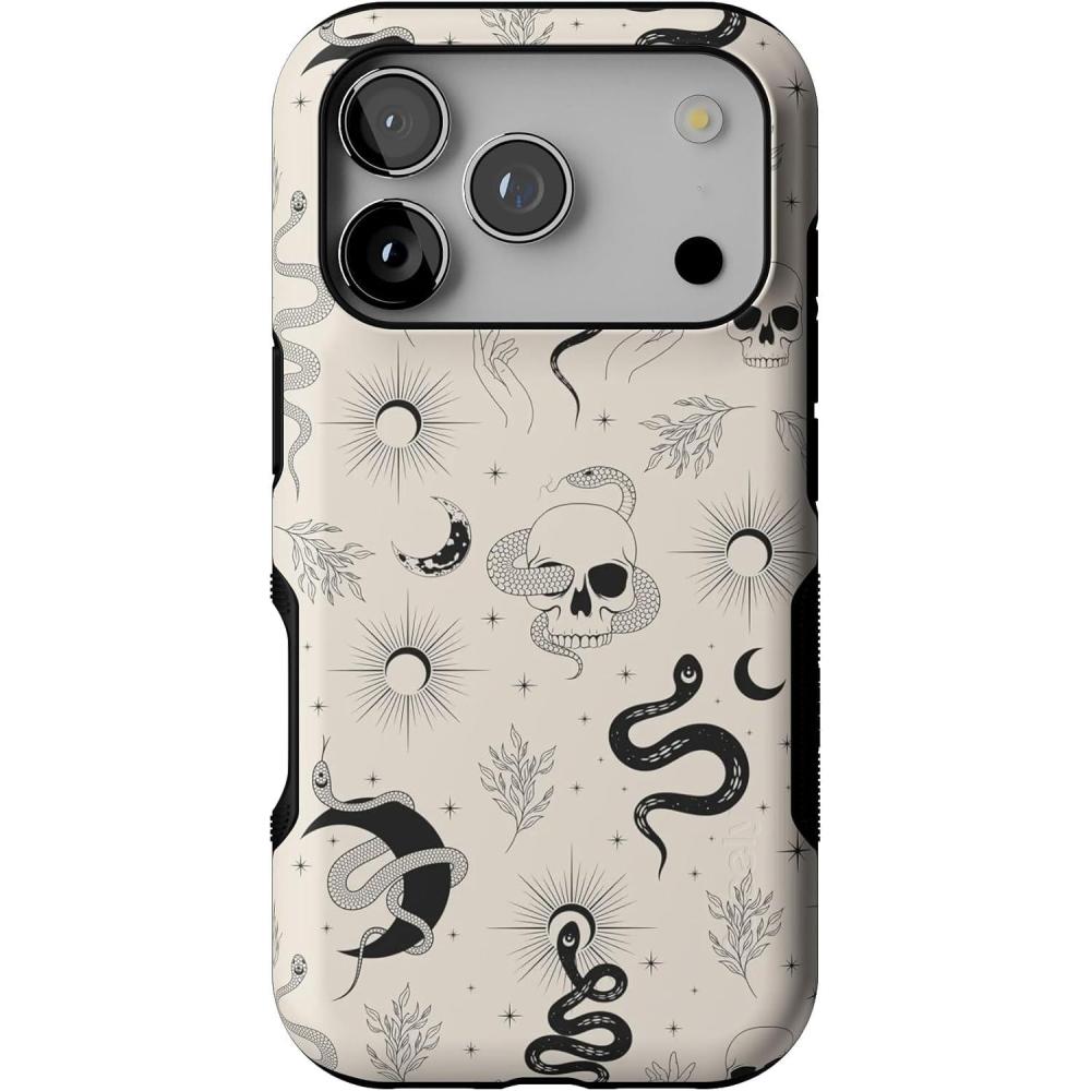imageCasely iPhone 17 Pro Case  No Further Explanation  Snakes amp Skulls  Bold Protective Design  Compatible with MagSafe