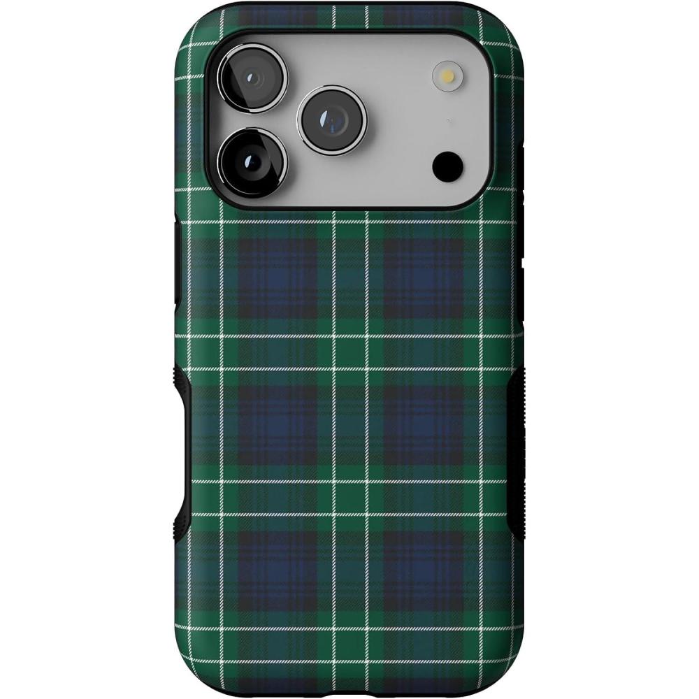 imageCasely iPhone 17 Pro Case  Spruce  Kitty and Vibe Holiday  Bold Protective Design  MagSafe Compatible Design