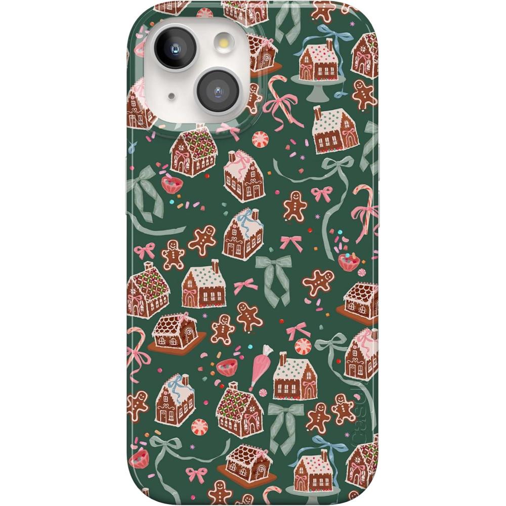 imageCasely iPhone 17 Pro Case  Sugar Plum Fairy  Winter Wonderland  Compatible with MagSafe  Classic Ultra Slim DesignGingerbread Lane  Holiday Sweets