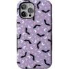 imageCasely iPhone 12 Pro Max Case  Midnight Flight  Celestial Bats  Bold Protective Design  MagSafe Compatible Design