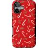 imageCasely iPhone 17 Case  Peppermint Kiss  Candy Cane  Bold Protective Design  MagSafe Compatible Design